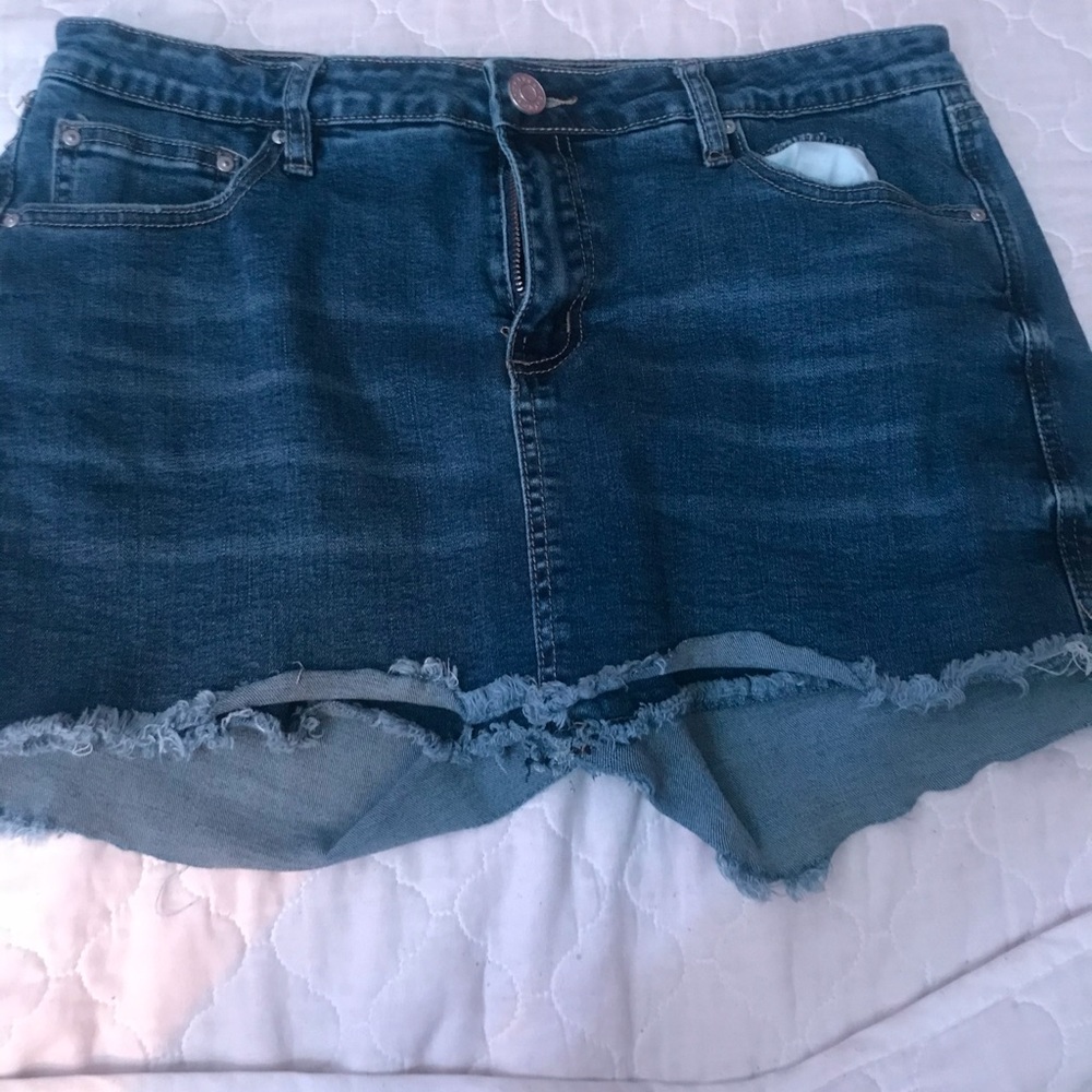 Jean skirt /shorts
